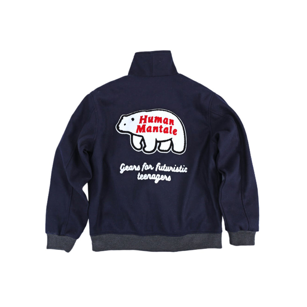 휴먼메이드 멜튼 울 자켓 (네이비) (국내배송)