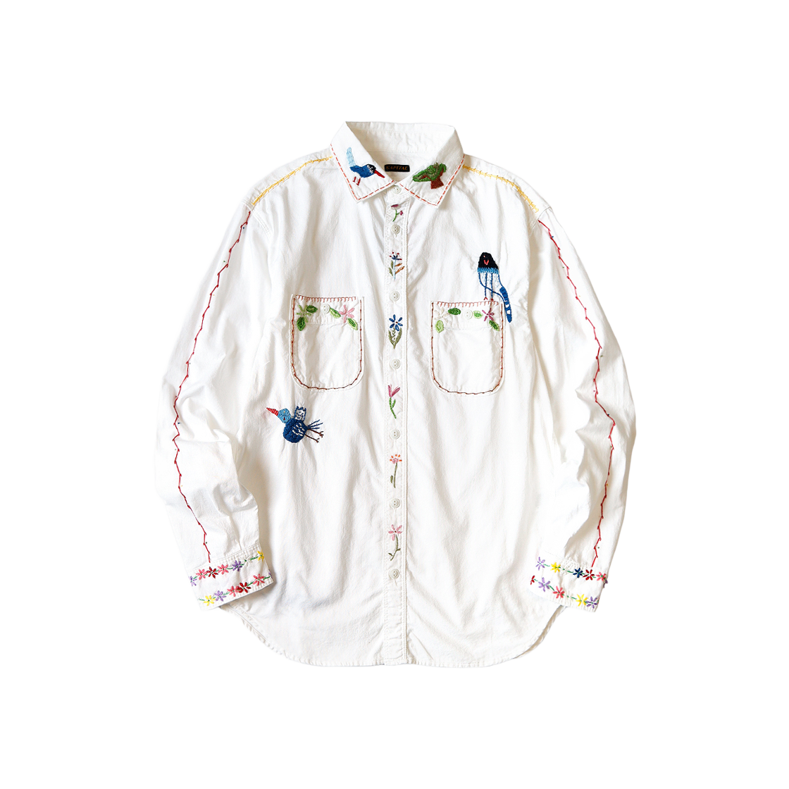 캐피탈 맥파이 자수 OX워크셔츠 (2COLOR) (국내배송)