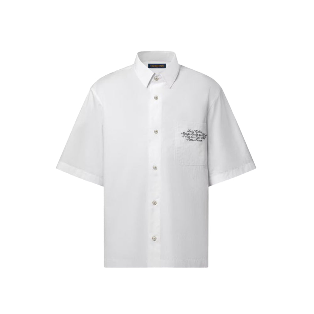 루이비통 X 니고 엠벨리시드 쇼트 슬리브드 셔츠 (국내배송)