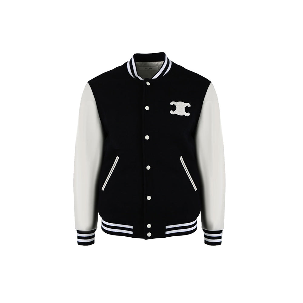 셀린느 트리옹프 테디 바시티 울자켓