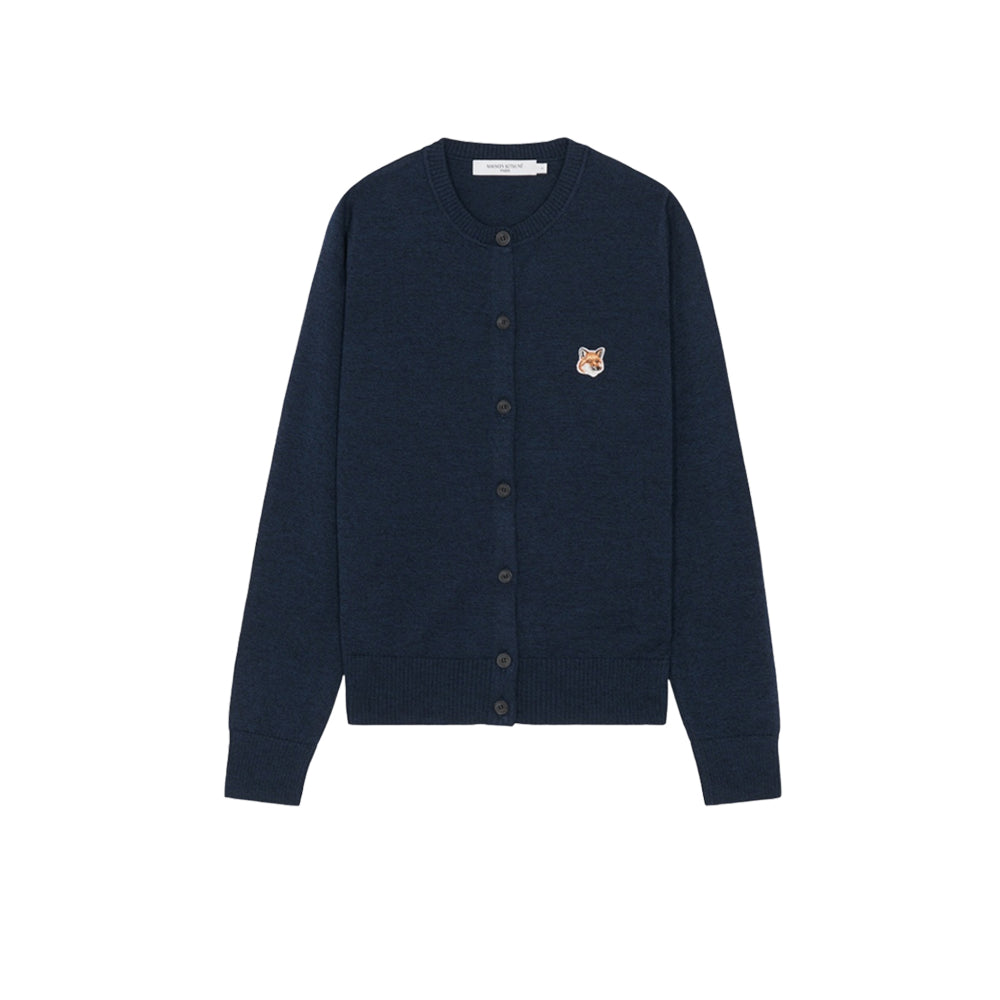 메종키츠네 폭스 헤드패치 알파카 가디건(국내배송)(당일배송)(7COLOR)