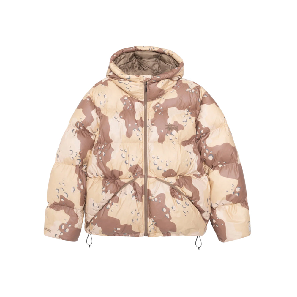 스투시 카모 립스탑 다운파카