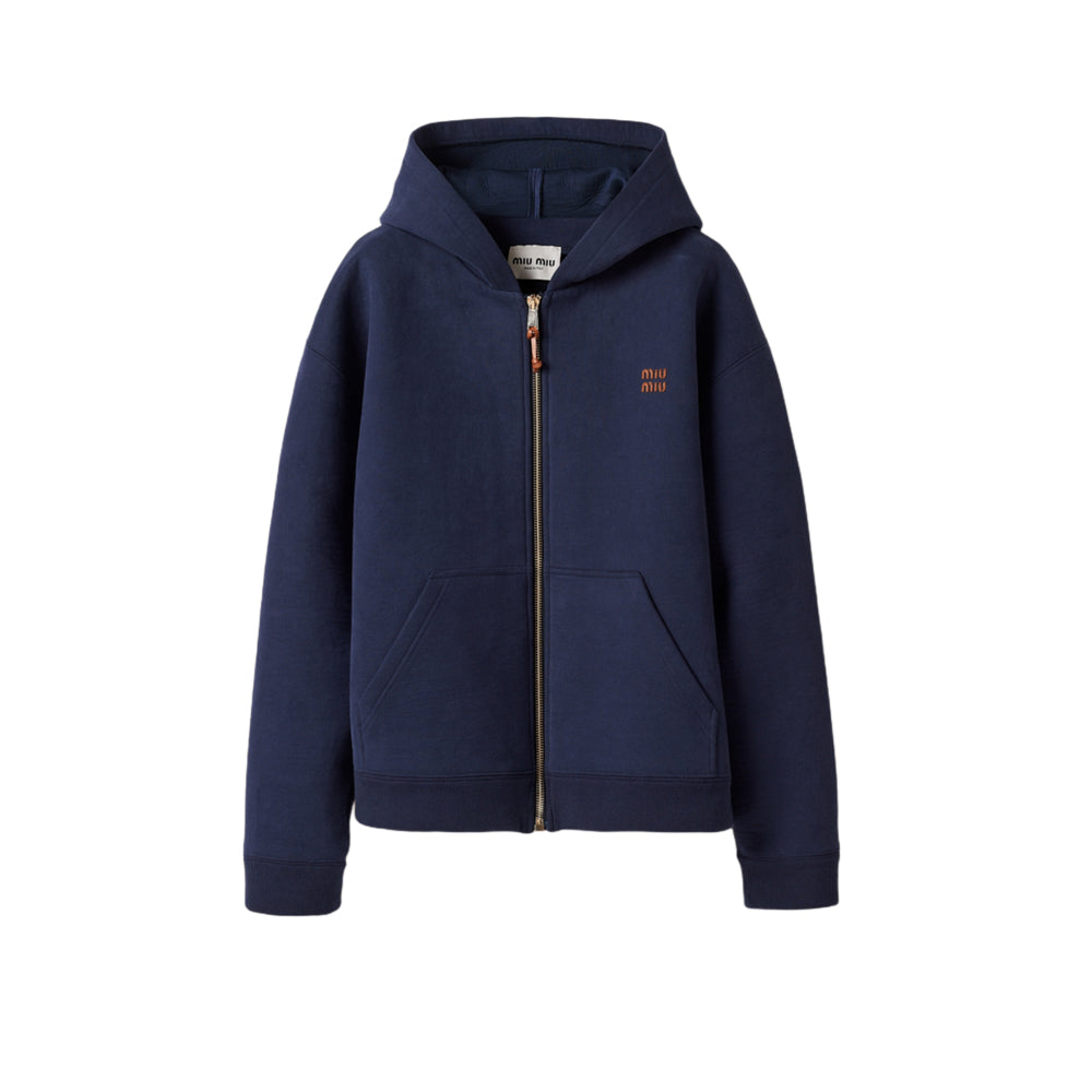 미우미우 저지 후디 자켓(국내배송)(당일배송)