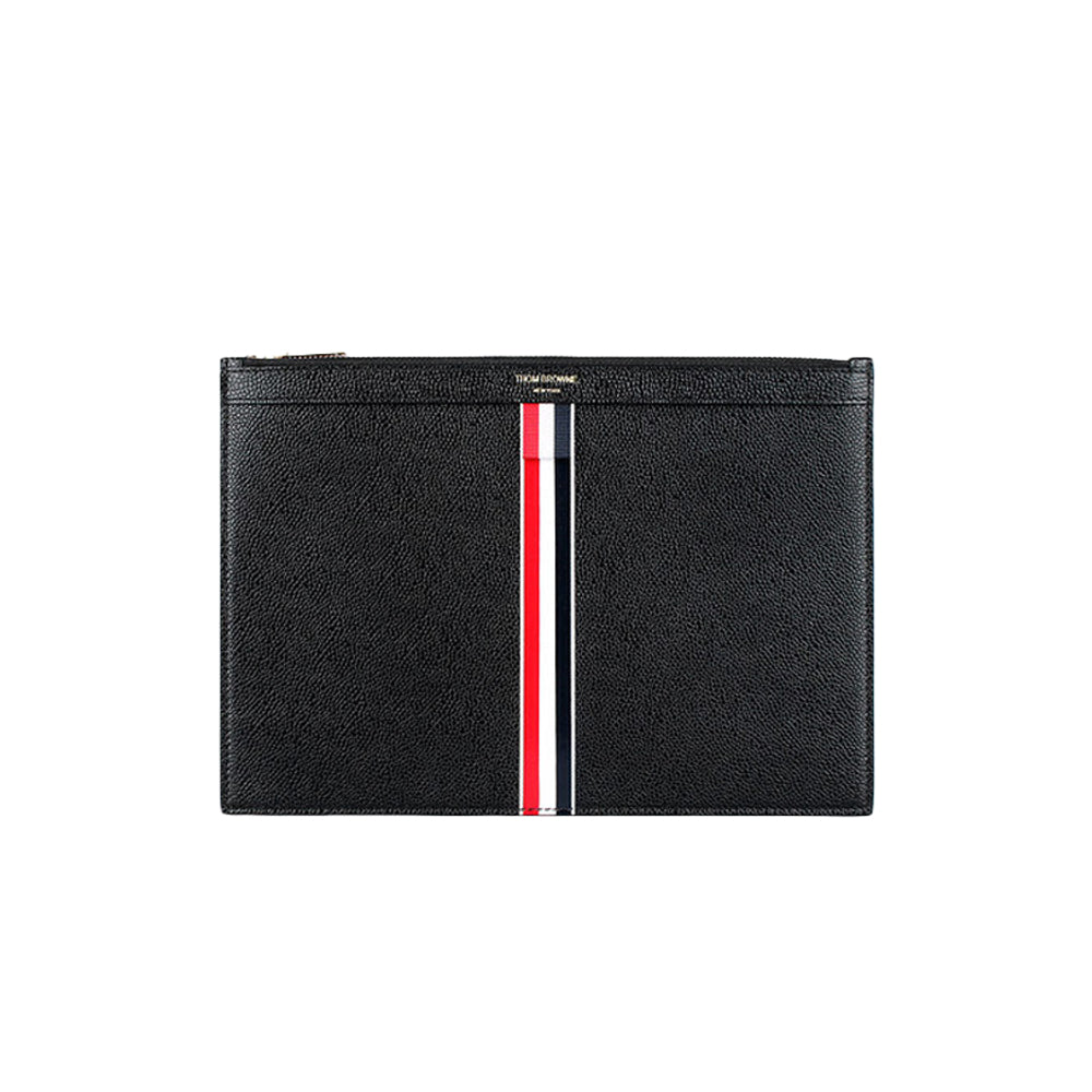 톰브라운 페블 그레인 태블릿 클러치백