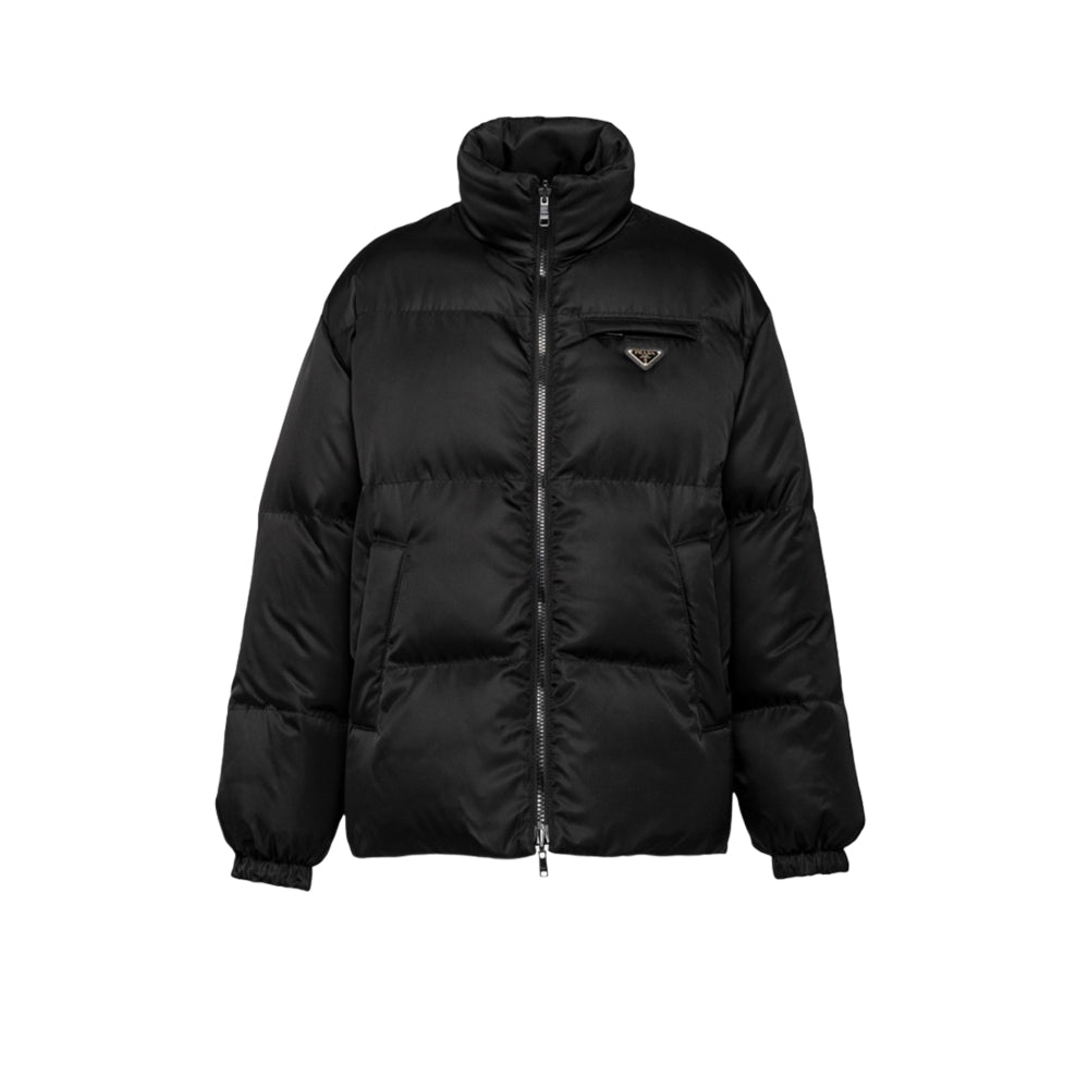 프라다 미드 렝스 리나일론 리버시블 다운 자켓 블랙(국내배송)(당일출고)