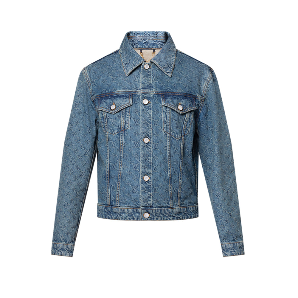 루이비통 모노그램 자카드 데님 자켓