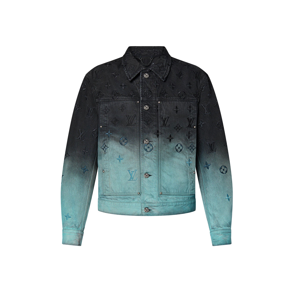 루이비통 엠브로이더드 데님 블루종 자켓(국내배송)(당일배송)