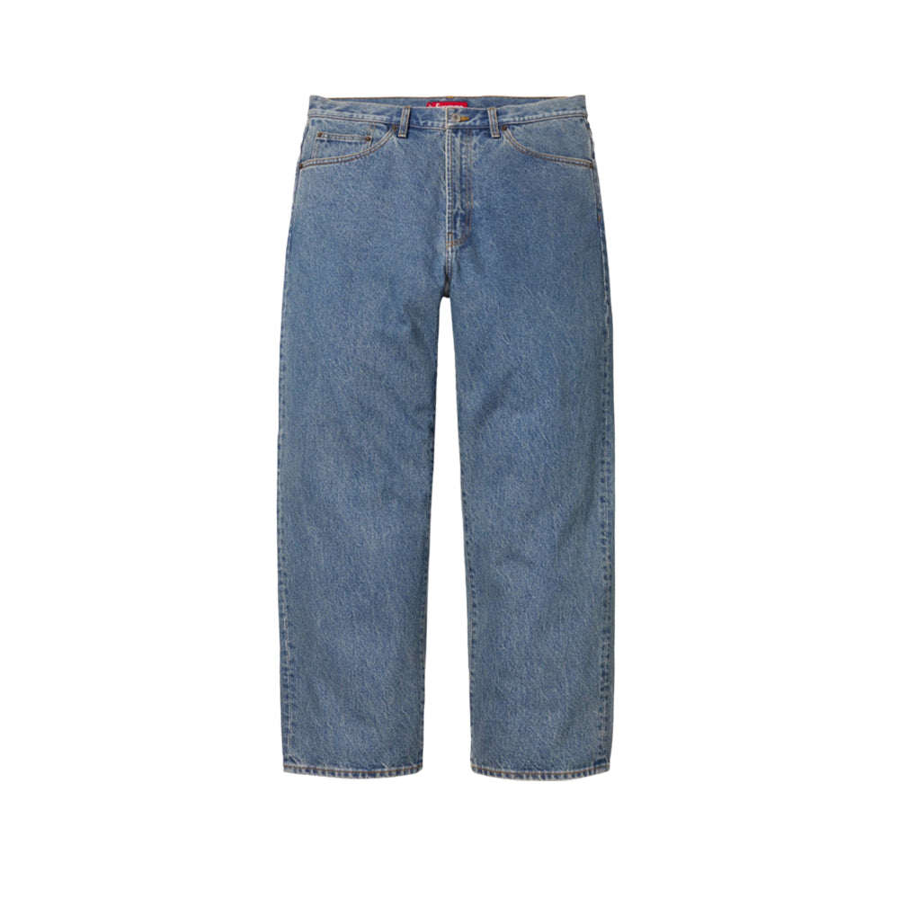 슈프림 배기 진 워시드(3COLOR)