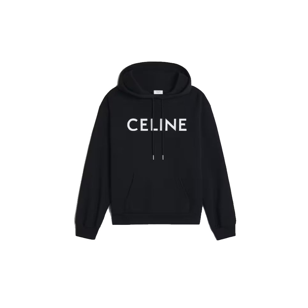 셀린느로고 루즈 후디 코튼플리스 (국내배송) (당일배송)