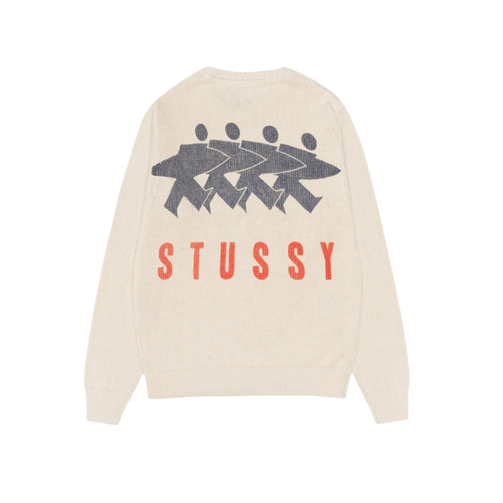 스투시 서프맨 아이콘 코튼 리넨 크루넥(2COLOR)