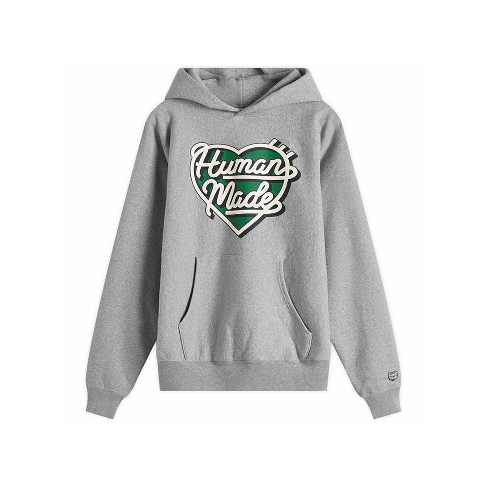 휴먼메이드 헤비웨이트 하트로고 후드 (국내배송) (3COLOR)