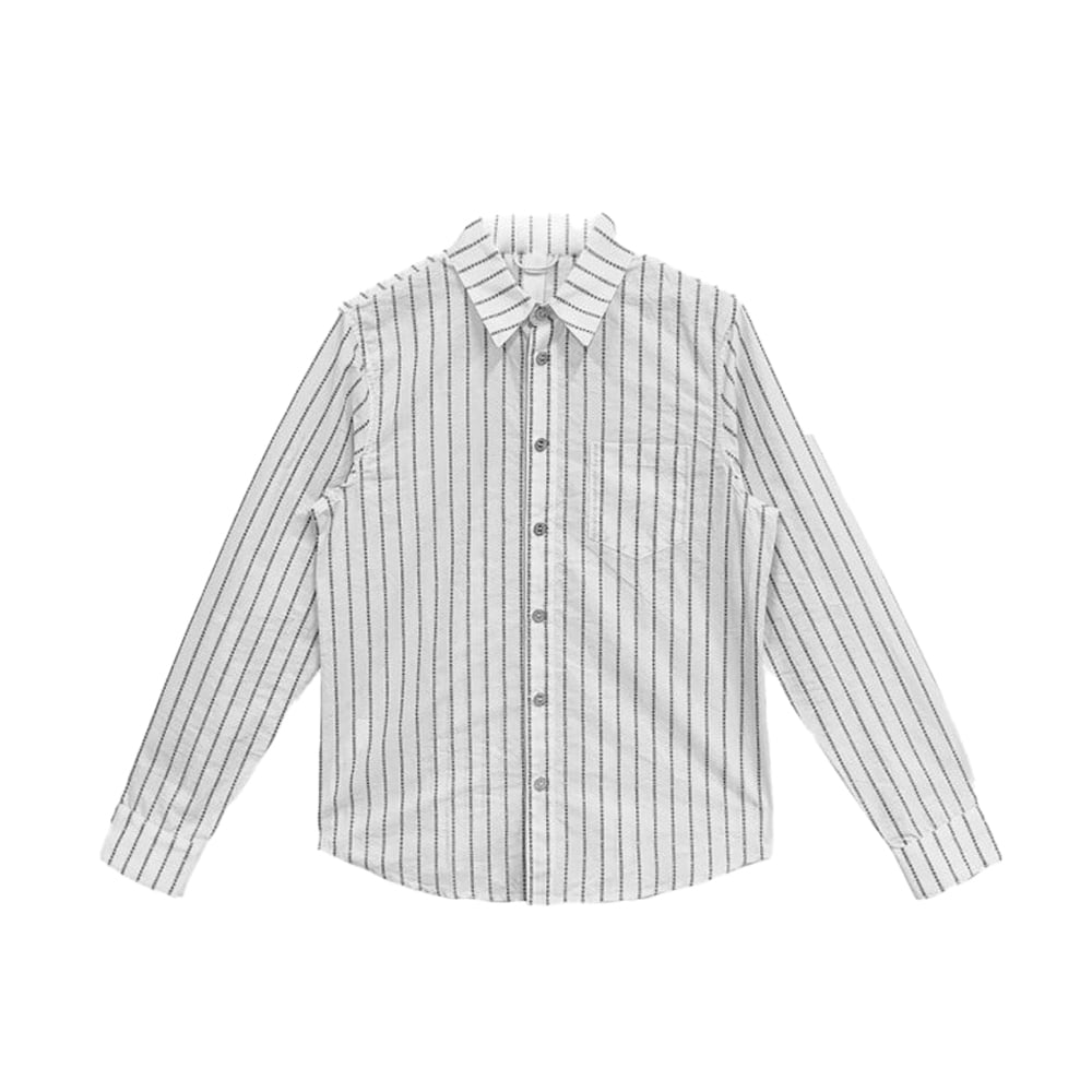 크롬하츠 자카드라인드 오버셔츠 (국내배송)(FREE)