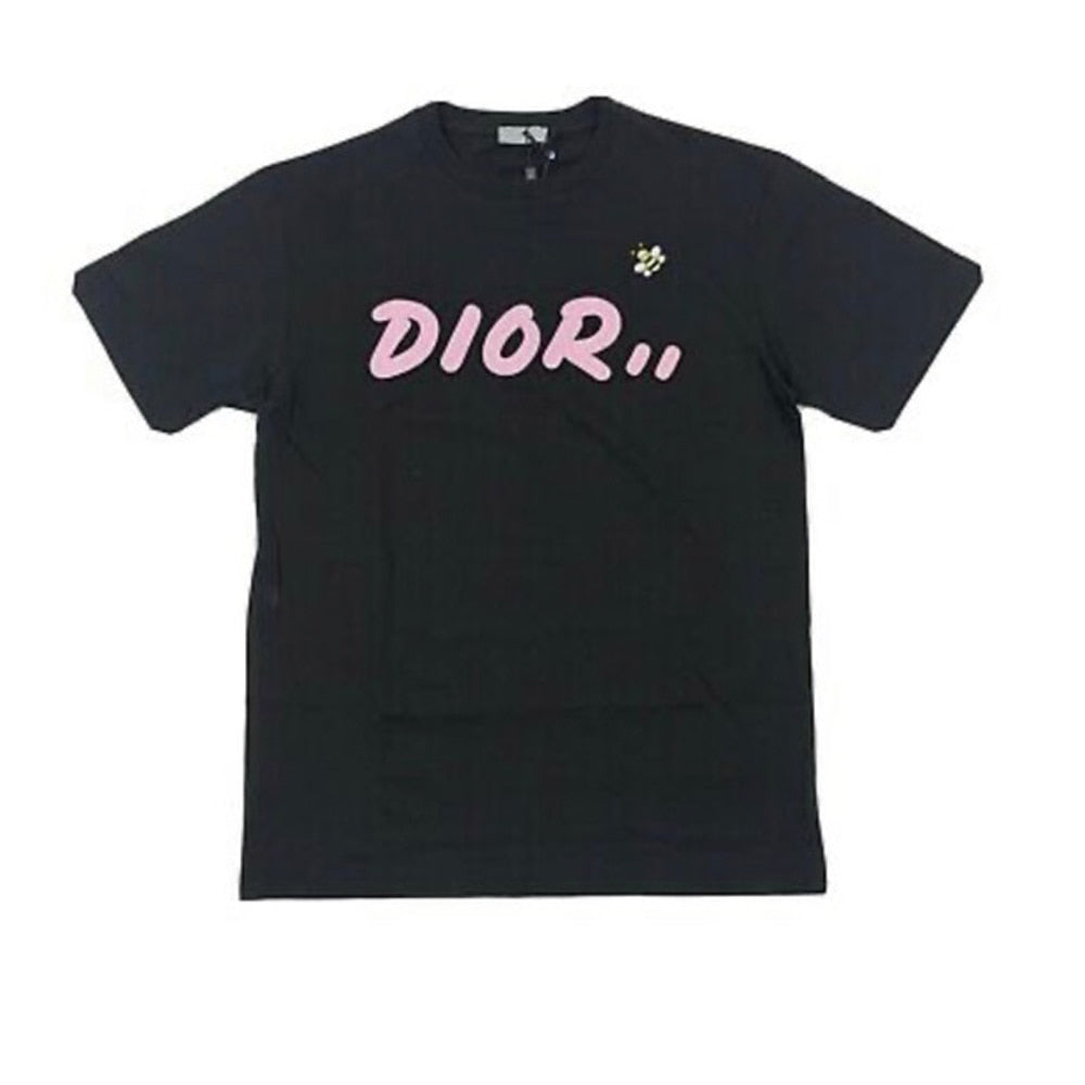 디올 X 카우스 핑크 그래픽 티셔츠 (당일배송)(국내배송)