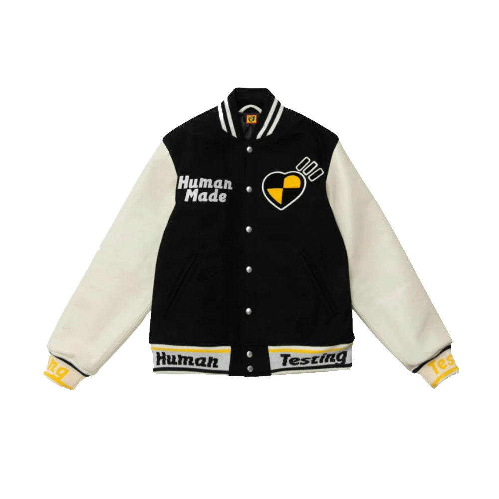 휴먼메이드x 에이셉 라키 바시티자켓 (국내배송)