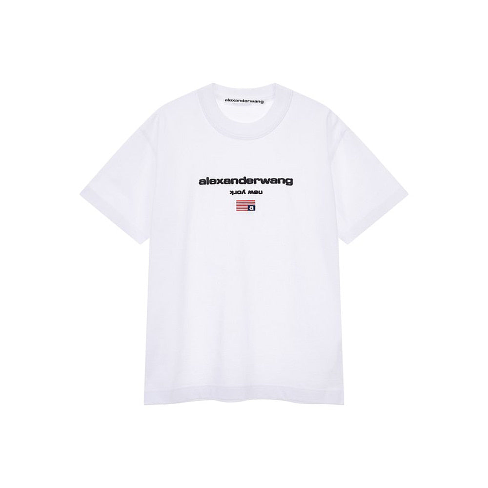 알렉산더왕 플래그 로고 티셔츠 (당일배송)(국내배송)