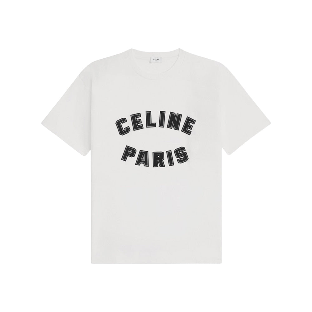 셀린느 코튼저지 루즈 파리 티셔츠 (국내배송)(2SIZE)(2COLOR)(공용)