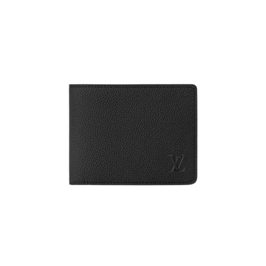 루이비통 멀티플 월릿 반지갑 에어로그램 블랙