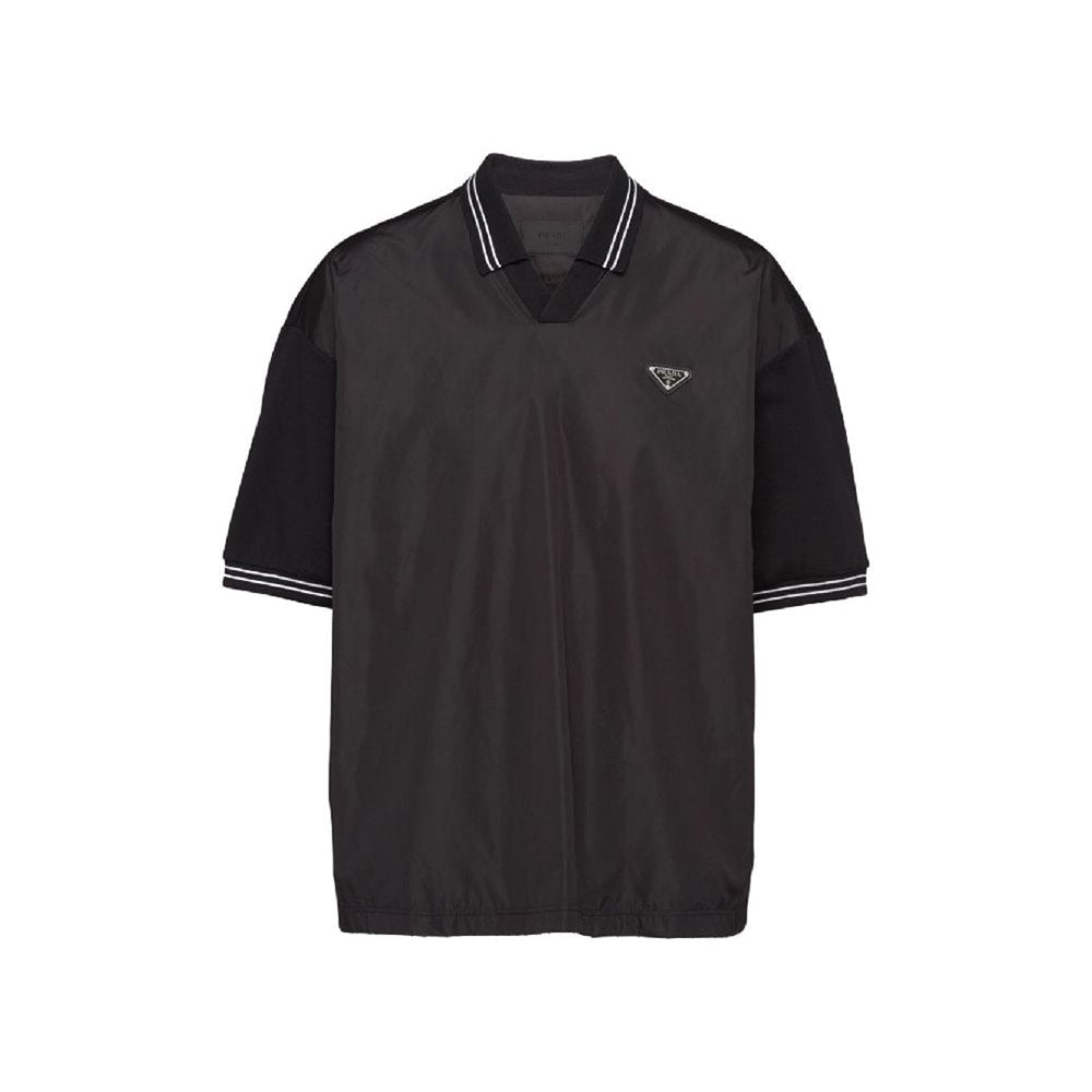프라다 삼각로고 코튼 나일론 반팔티 (국내배송)