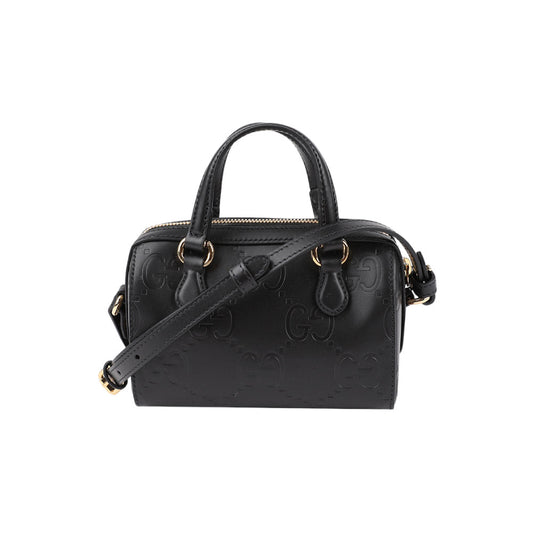 구찌 GG 미니 핸들백 블랙