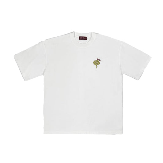 구찌 플라워 코튼저지 티셔츠 (국내배송)(3SIZE)