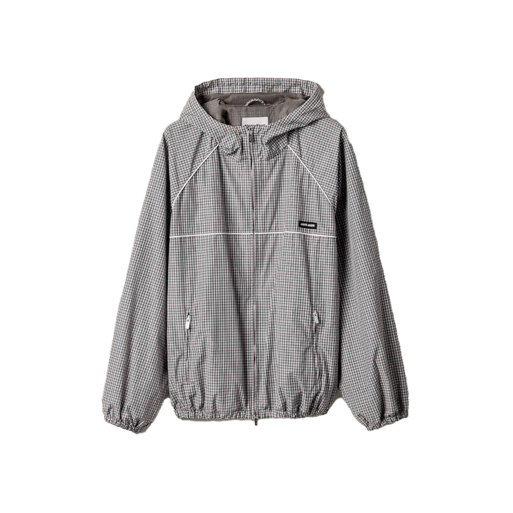 미우미우 체크 테크니컬 패브릭 봄버 자켓(국내배송)(당일배송)