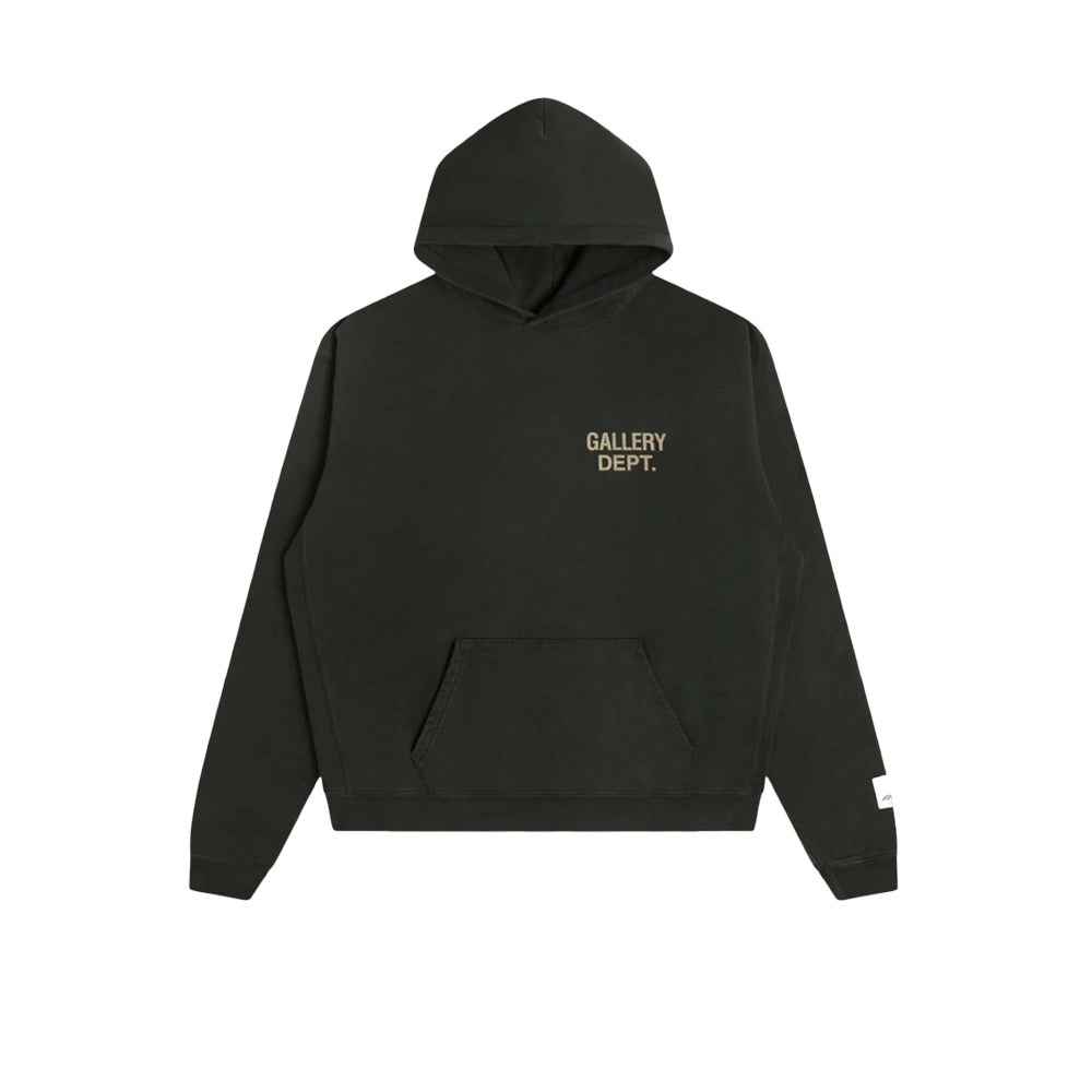 갤러리 디파트먼트 90S GD로고 후디 빈티지 블랙