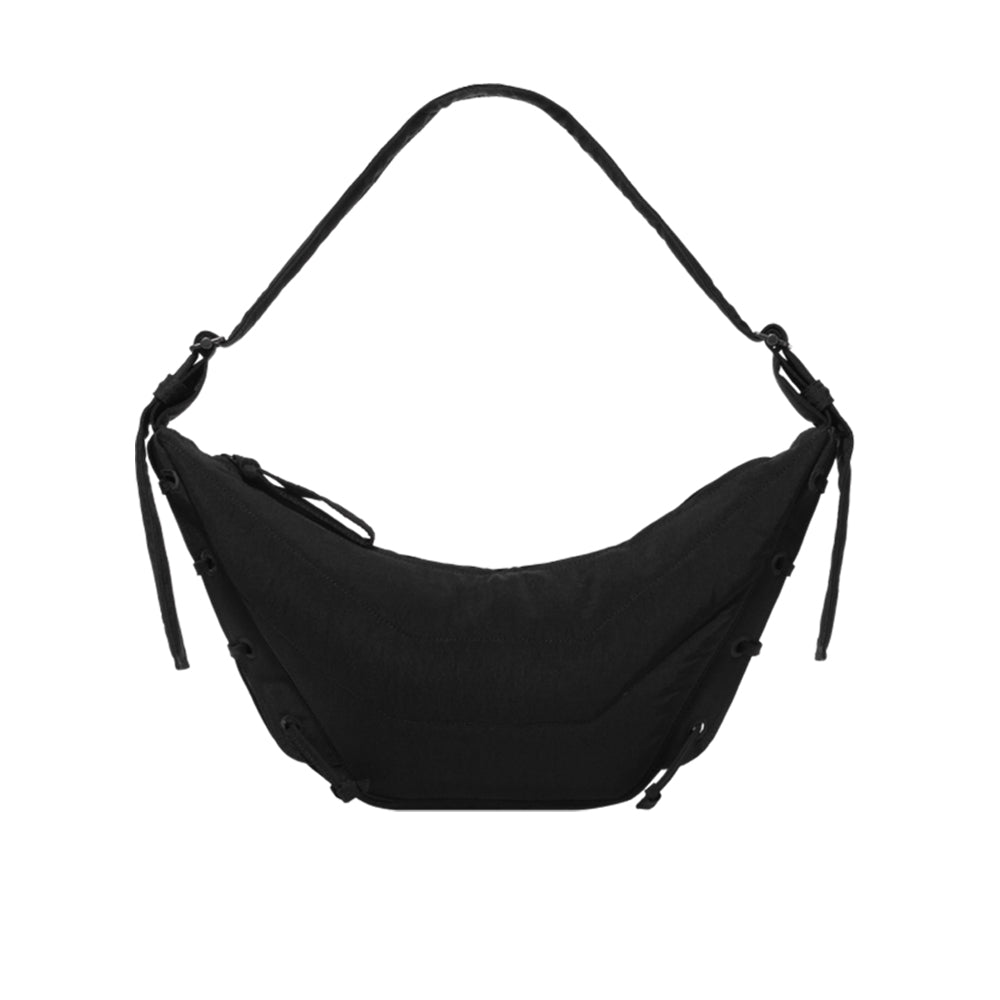 르메르 미디엄 소프트 게임백 나일론 캔버스 블랙