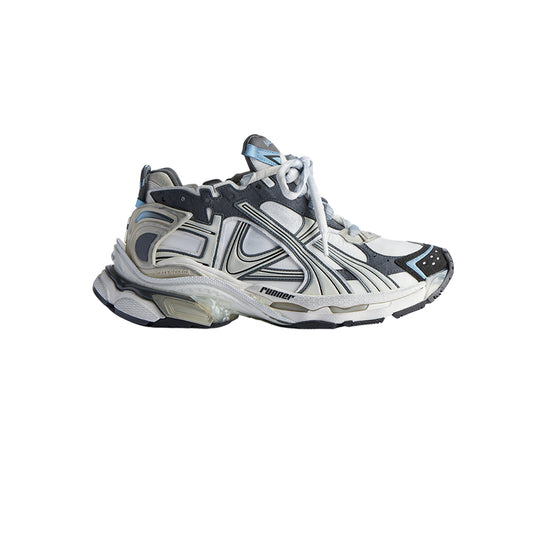 발렌시아가 화이트 그레이 러너 스니커즈