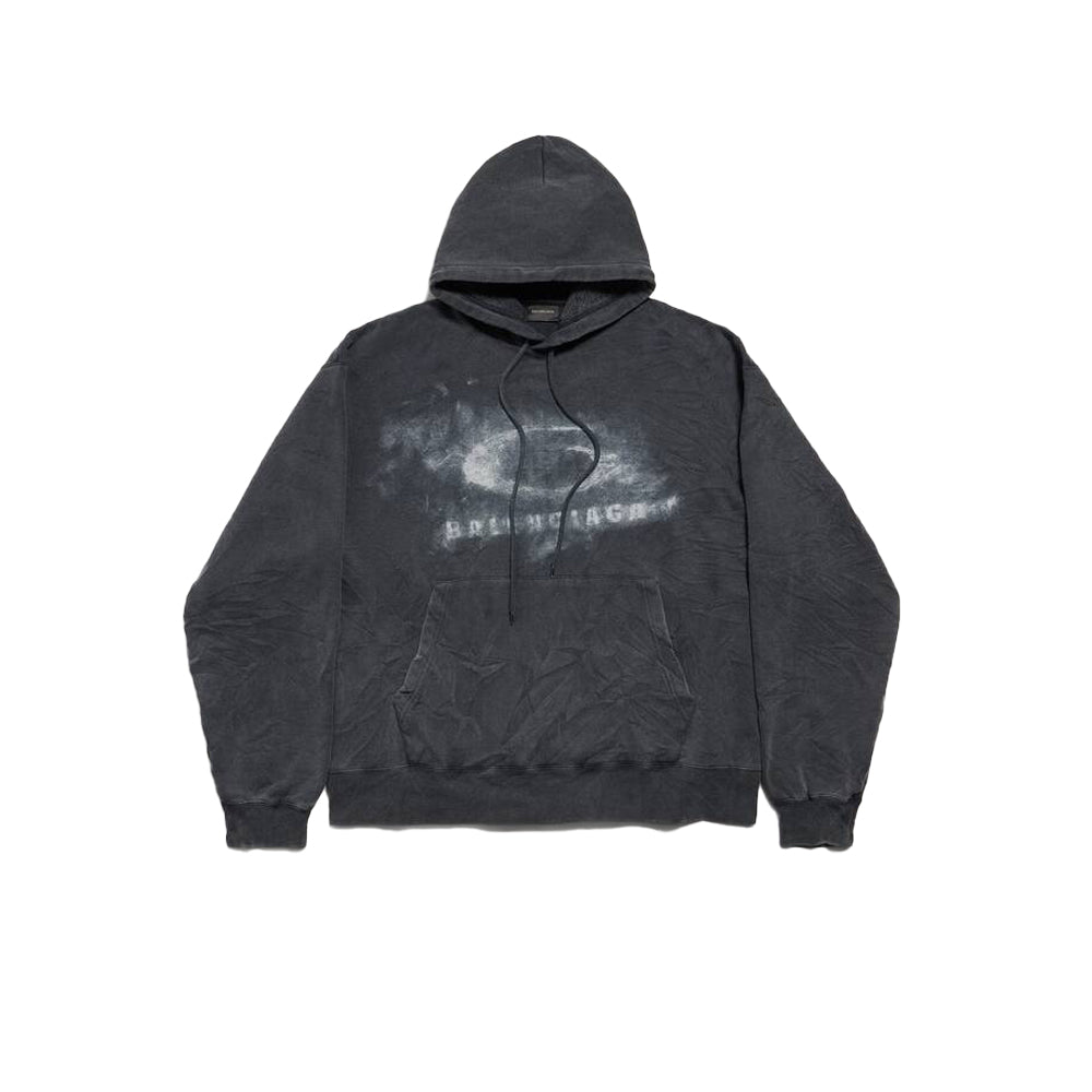 발렌시아가 워시드 크레용 루프 오버사이즈 후디