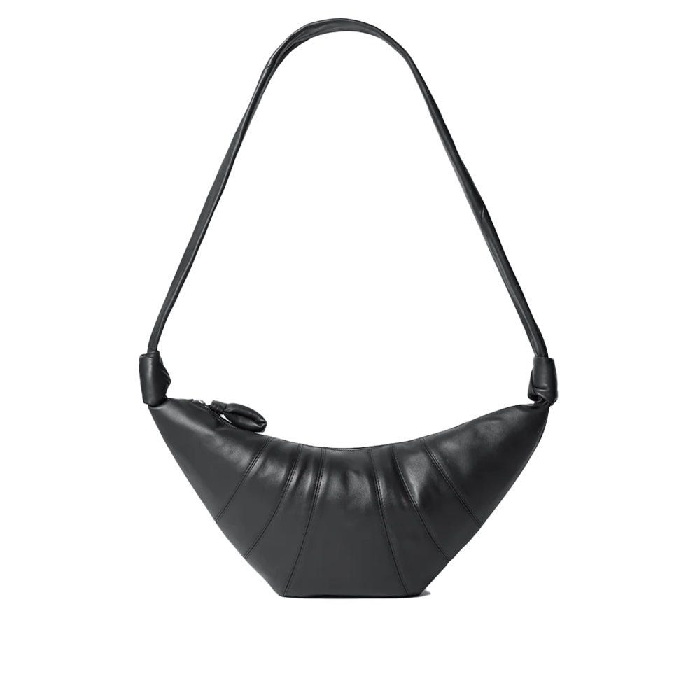 르메르 미디엄 크루아상 백 블랙