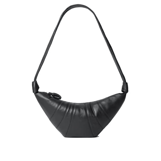 르메르 미디엄 크루아상 백 블랙