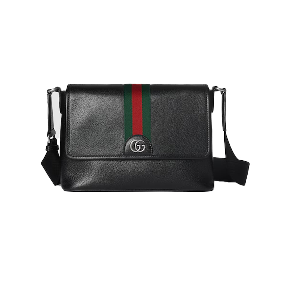 구찌 오피디아 미디움 메신저백 블랙