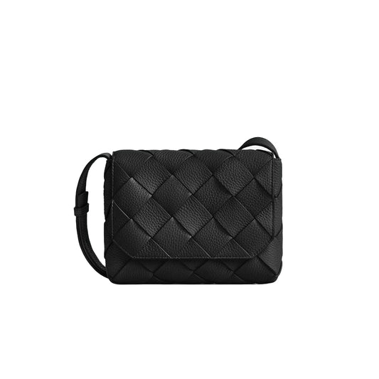 보테가 베네타 블랙 디아고 메신저백