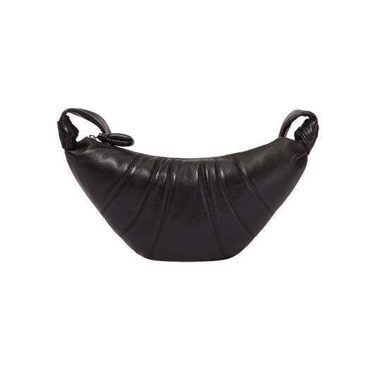 르메르 미디엄 크루아상 나파 백 브라운