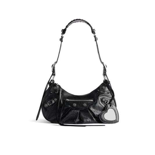 발렌시아가 르 카골 숄더백 xs 블랙