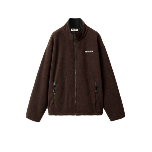 미우미우 코튼 플리스 집업 자켓(국내배송)(당일배송)