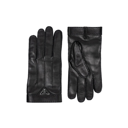 프라다 로고 레더 양가죽 장갑(국내배송)(당일배송)