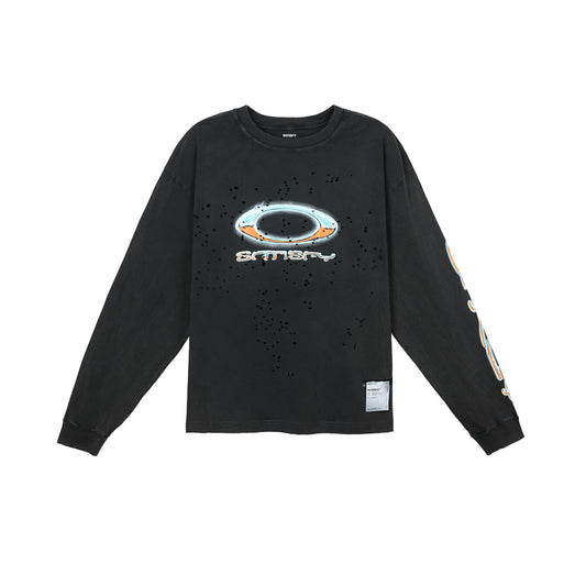 오클리 X 새티스파이 모스테크 롱 티셔츠(2COLOR)(국내배송)(당일배송)