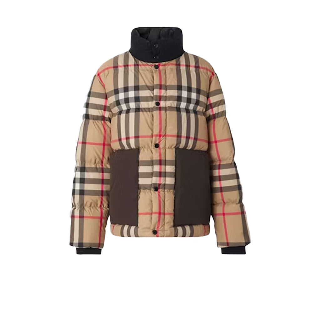 버버리 체크 리사이클 구스 다운 자켓(2COLOR)