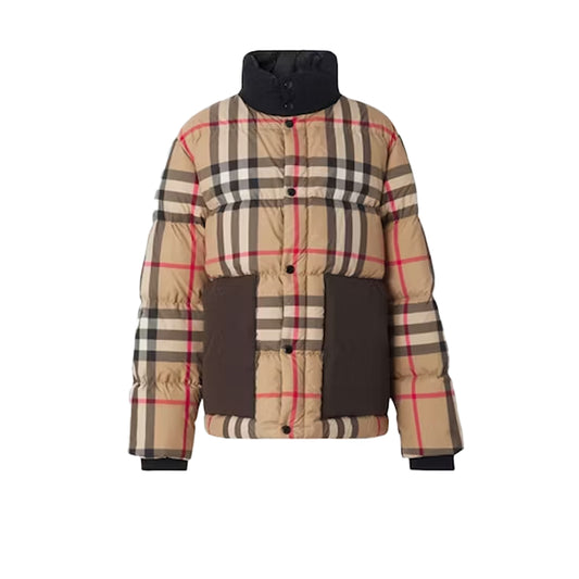 버버리 체크 리사이클 구스 다운 자켓(2COLOR)