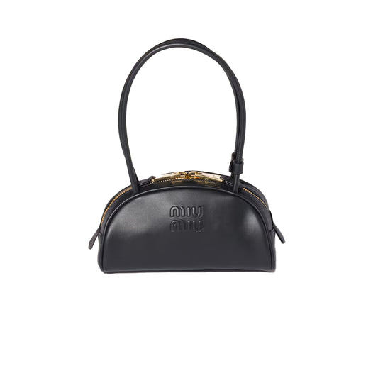 미우미우 보 레더 블랙백