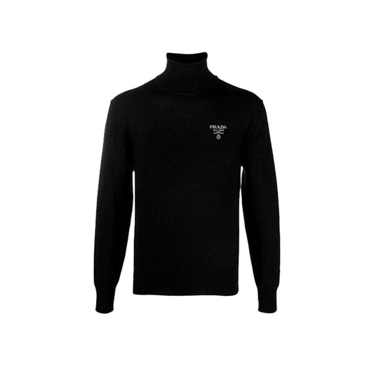 프라다 슈퍼파인 울 터틀넥 블랙(국내배송)(당일배송)
