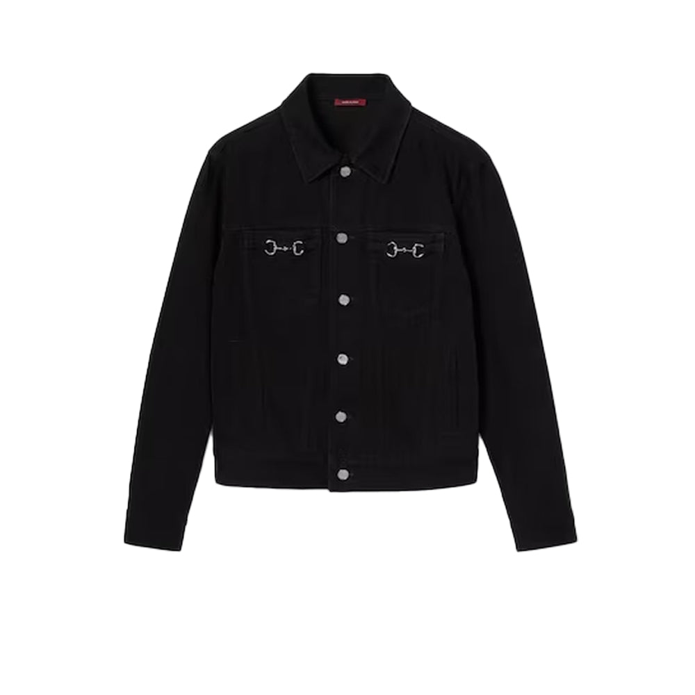 구찌 홀스빗 코튼 데님 재킷(상하의셋트)