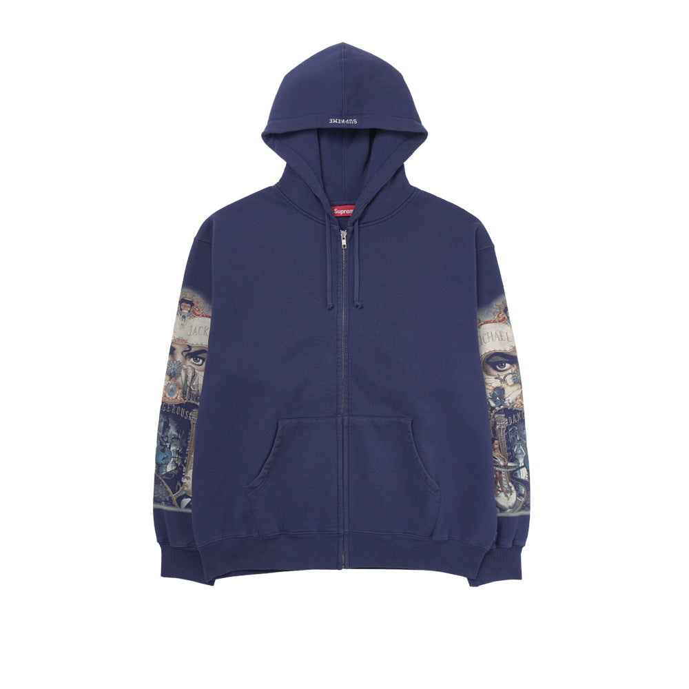 슈프림 x 마이클 잭슨 데인저러스 집업 후드 스웨트셔츠 워시드(2COLOR)