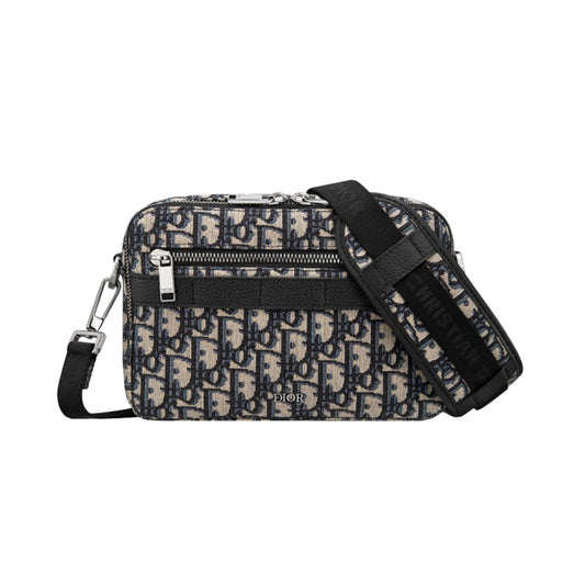 디올 사파리 오블리크 자카드 메신저백
