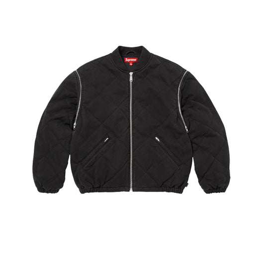 슈프림 집오프 슬리브 퀼티드 봄버 자켓(3COLOR)