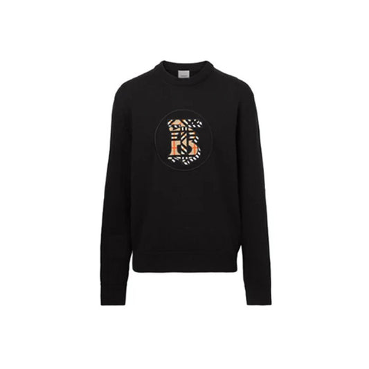 버버리 모노그램 모티프 코튼 맨투맨(국내배송)(당일배송)(기모)