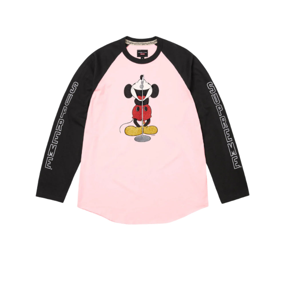 슈프림 X 넘버나인 X 미키마우스 레글런 롱슬리브(2COLOR)