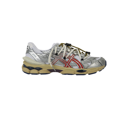 아식스 X 토가 젤 큐물러스 16TG 화이트 레드 퓨어 실버