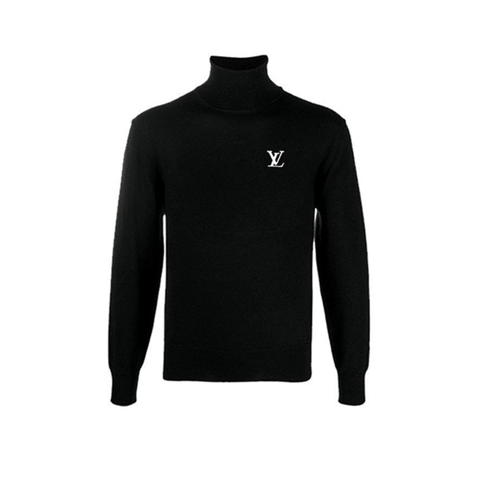 루이비통 디테일 터틀넥 스웨터